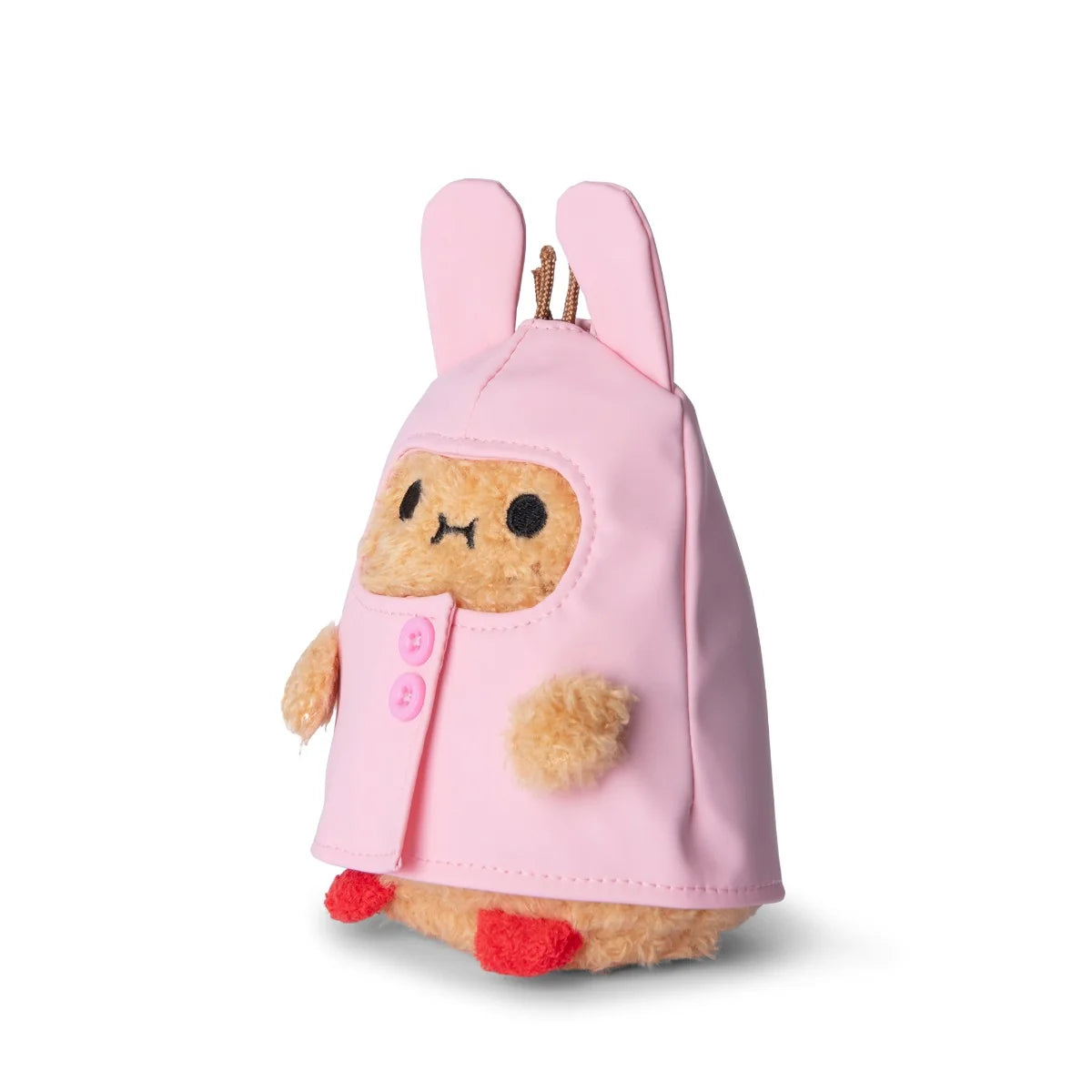 Noodoll Ricespud Bunny Boot Pink Raincoat