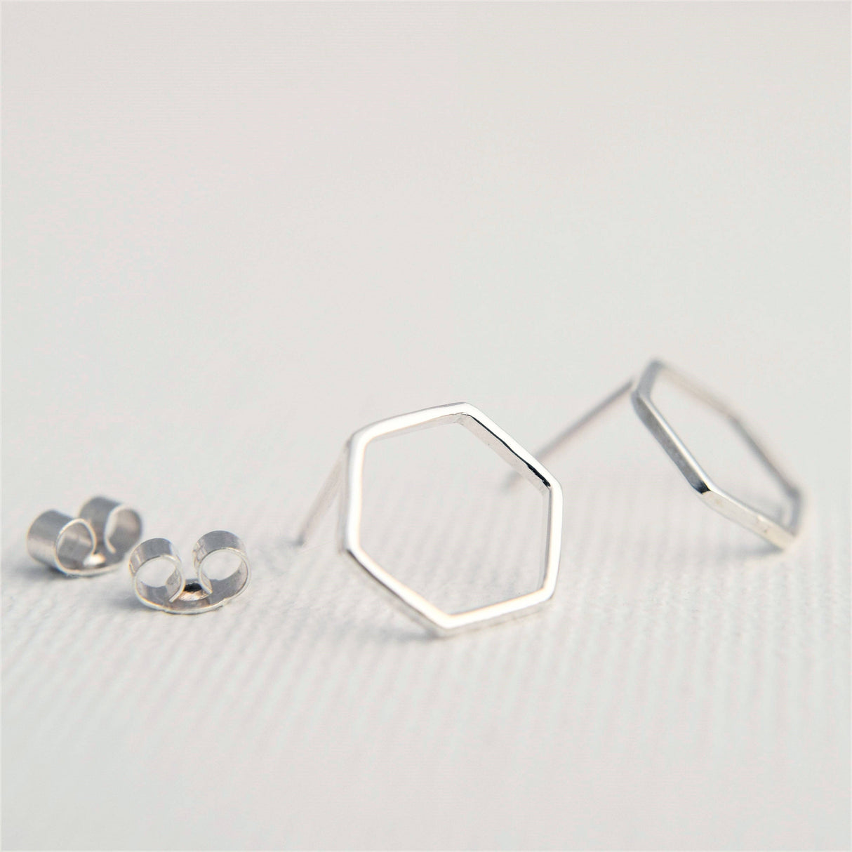MUKA Hexagon Studs