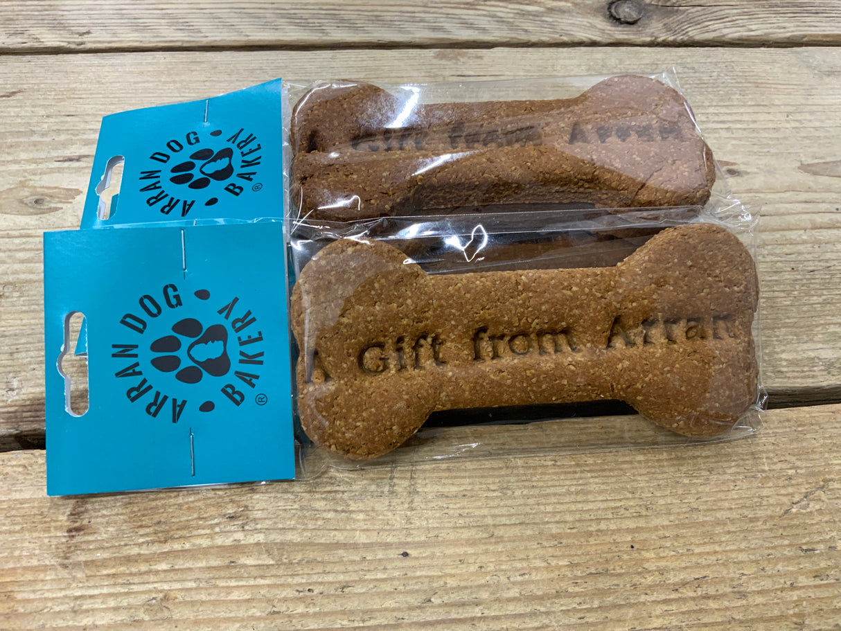 Handmade Arran Dog Bone Biscuit
