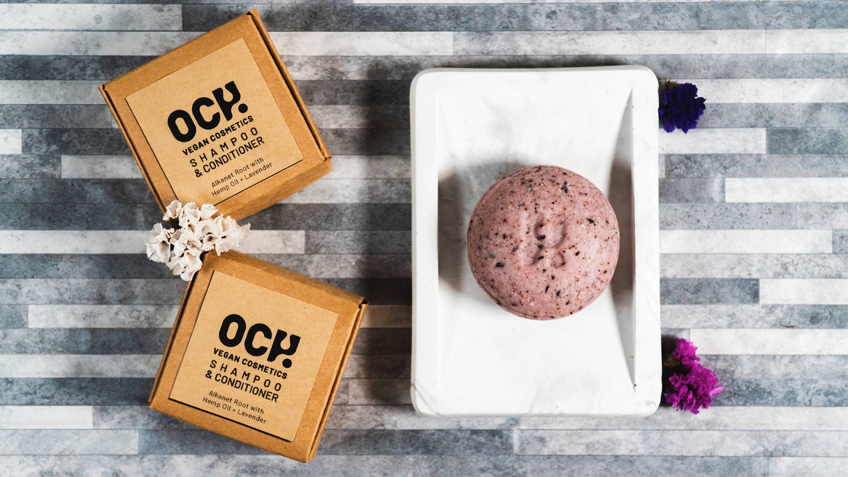 Brainwash Solid Soothing Lavender Shampoo Bar