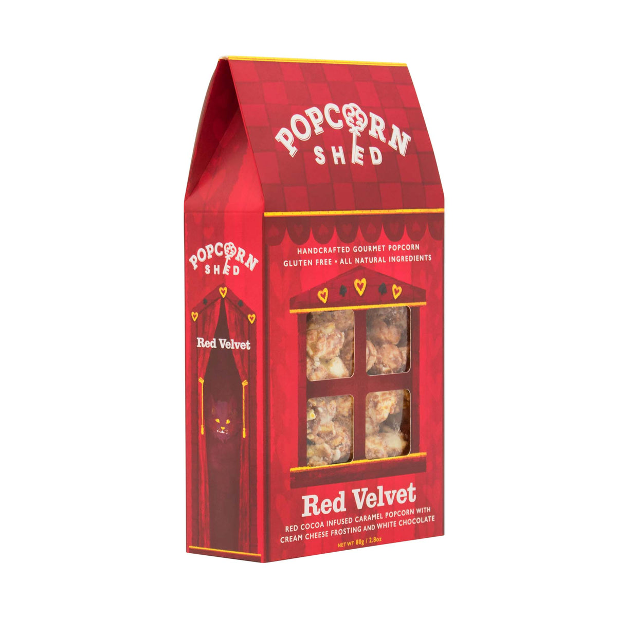 Red Velvet Gourmet Popcorn Snack Box