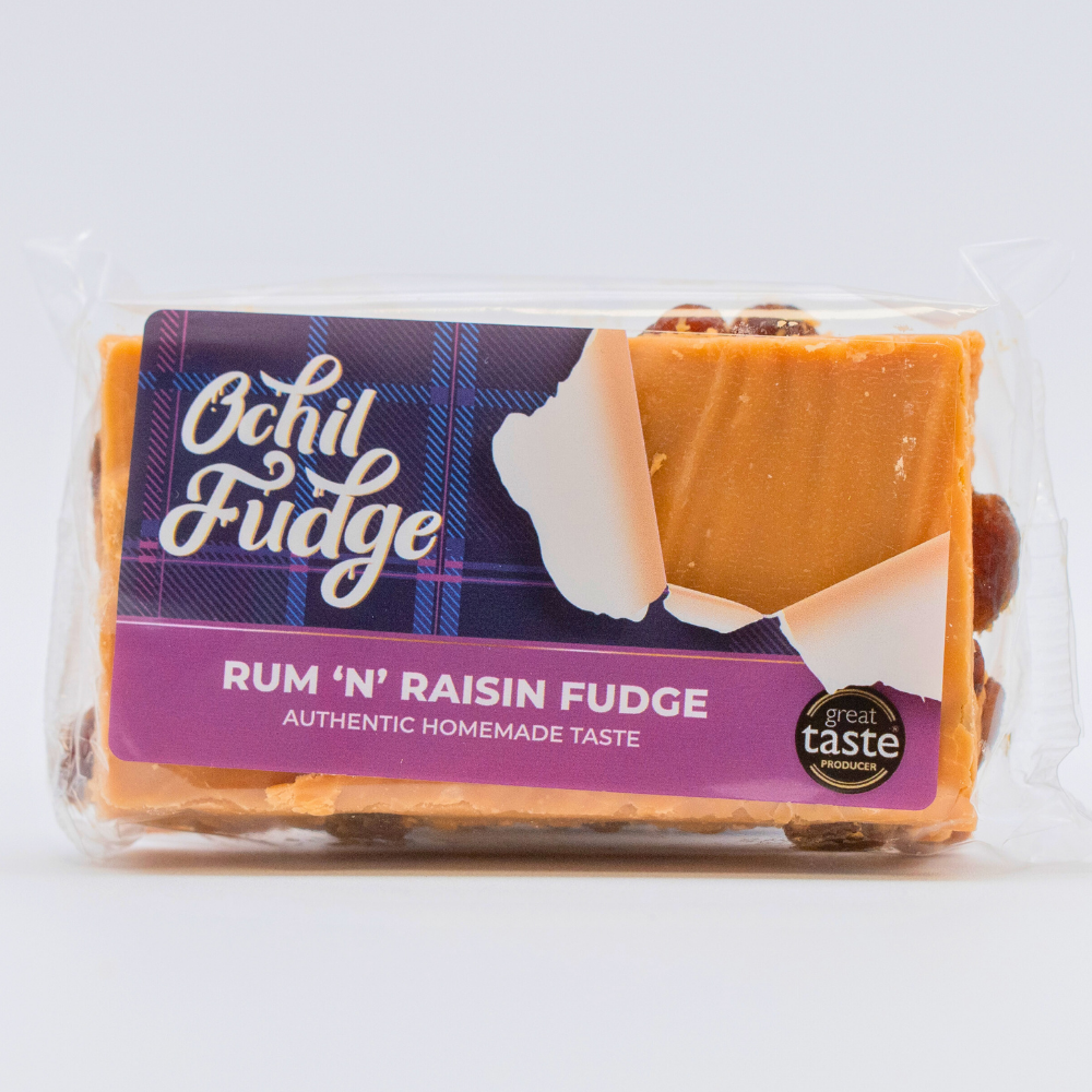 Rum & Raisin Fudge