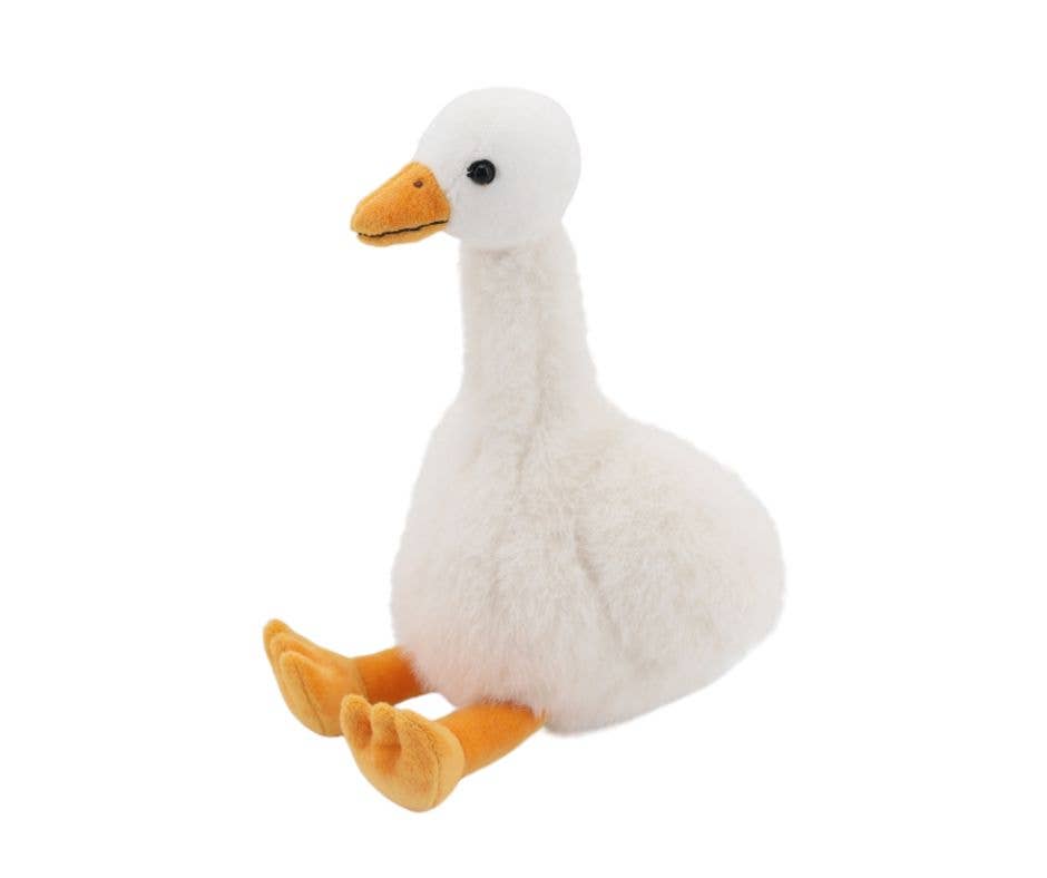 Cream Goose Soft Plush Toy - 24cm
