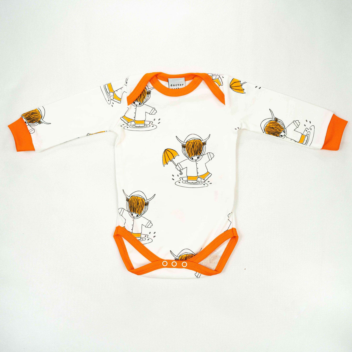 Highland Cow Baby Vest