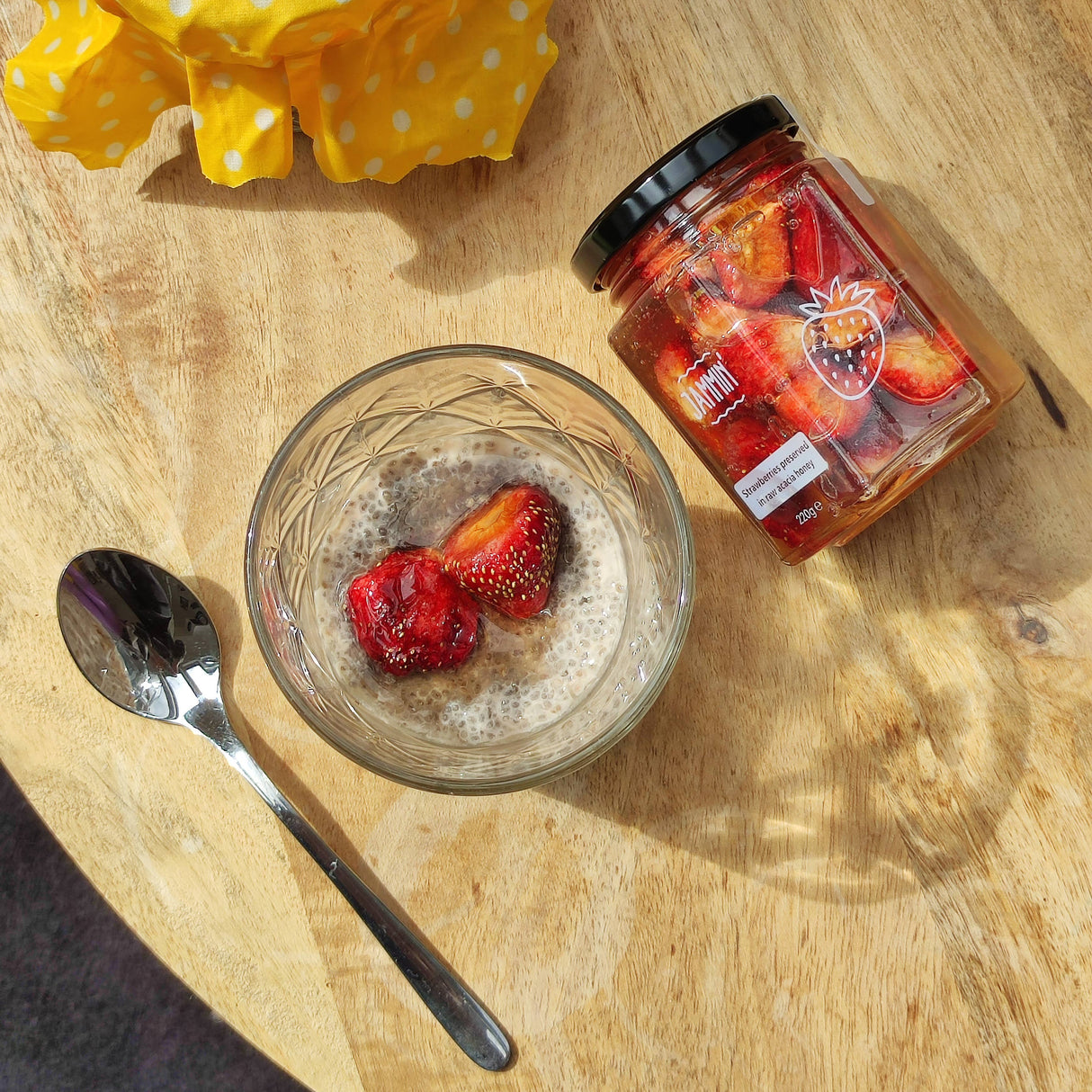 Jammin Strawberries In Acacia Honey