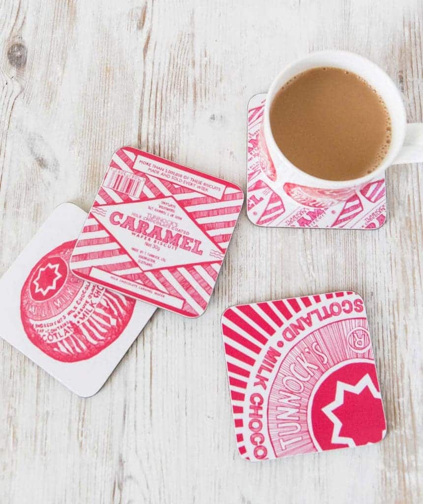 Tunnock's Set of 4 Coasters