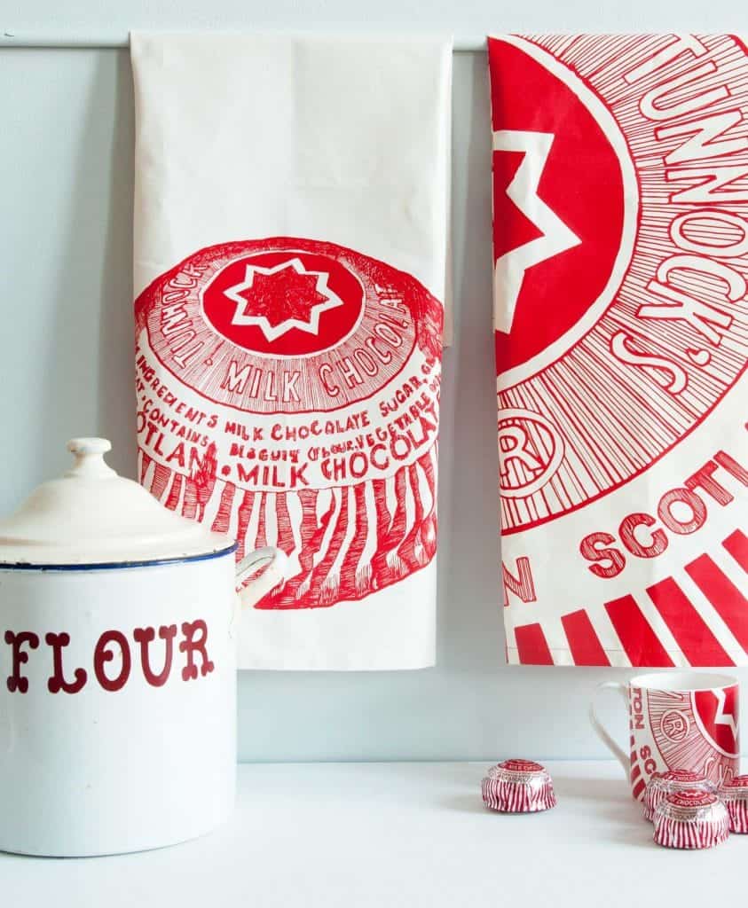 Tunnock's Teacake Tea Towel