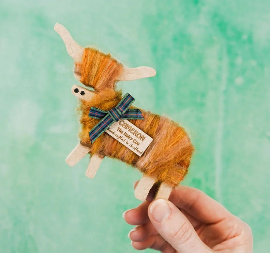 Hairy Coo Standing Coo