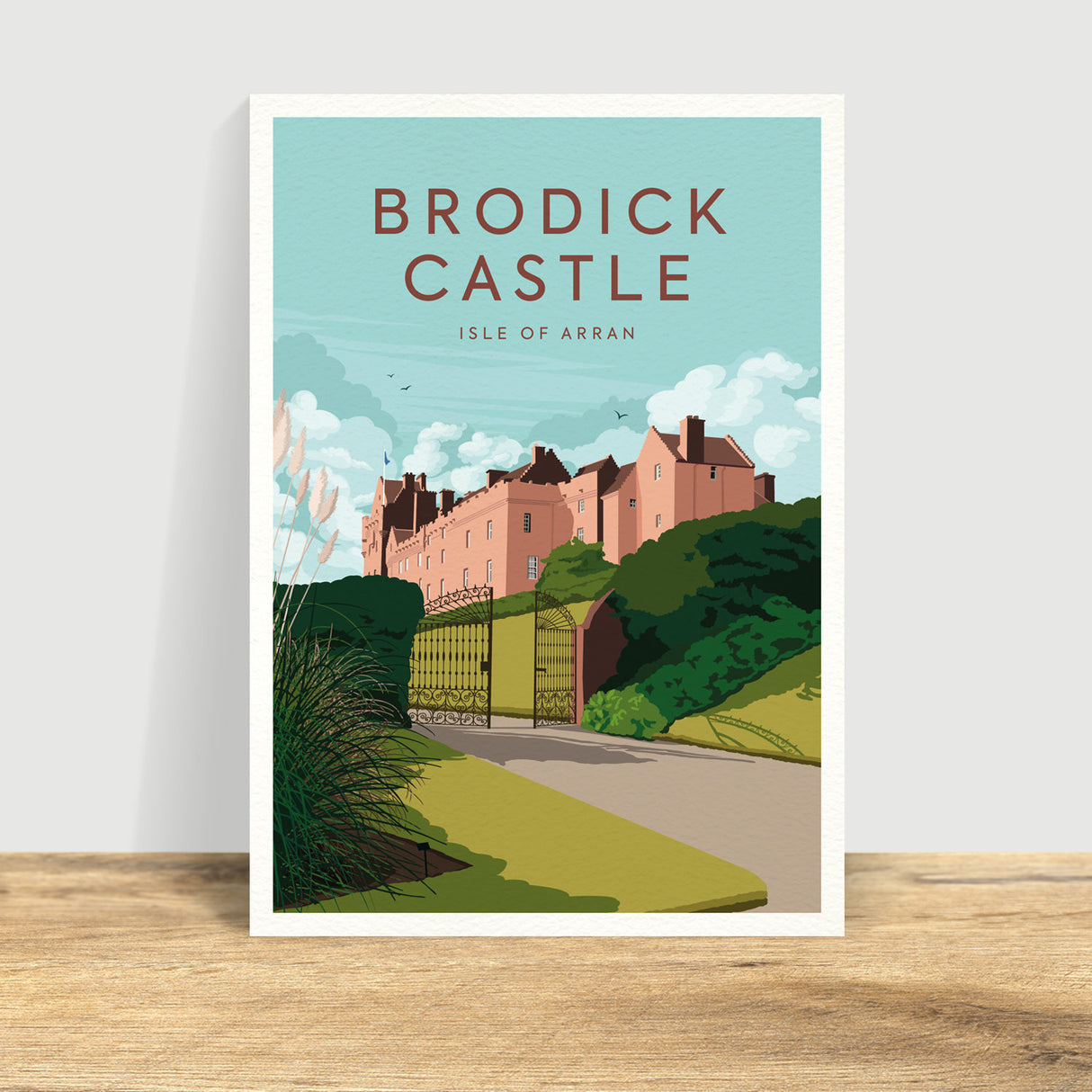 Catriona Tod Brodick Castle Print