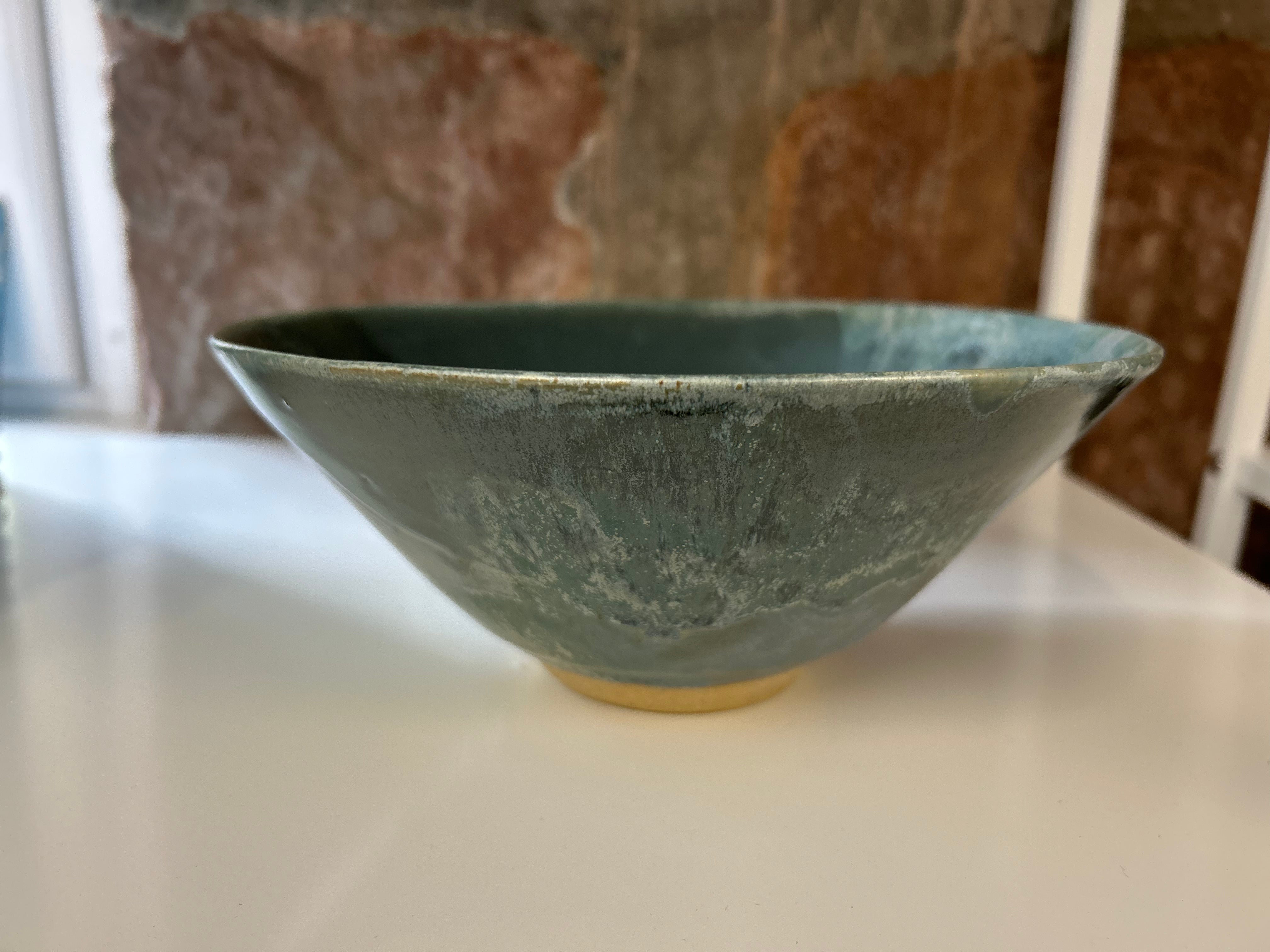 Zoe Slater Large Bowl Green