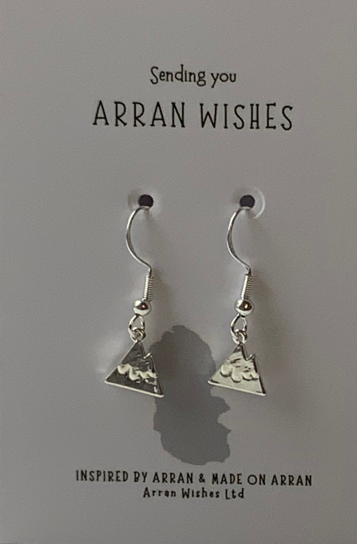 Arran Wishes Earrings - Tiny Mountains