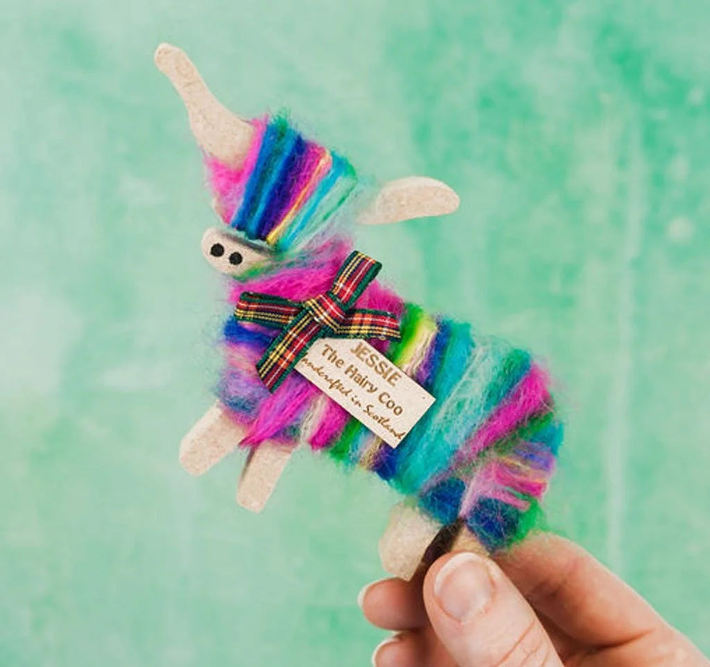 Hairy Coo Standing Coo