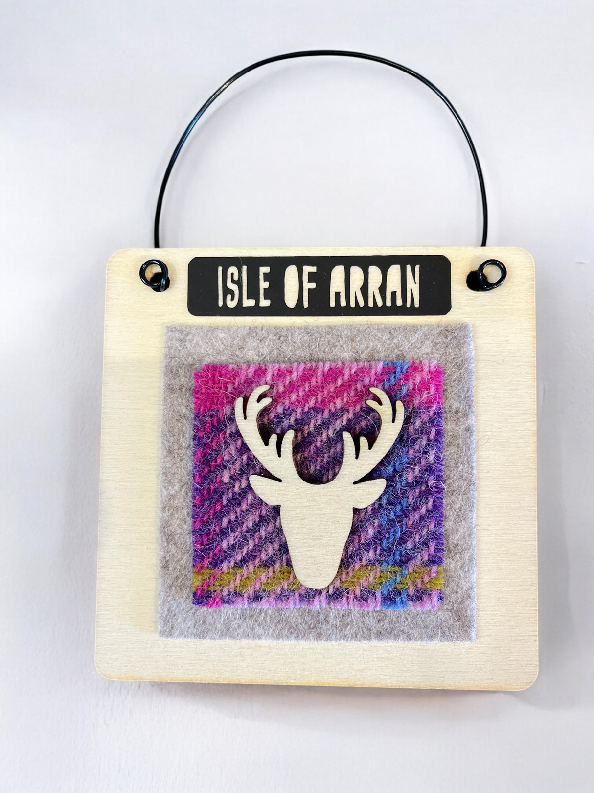 Arran Wooden Hanging Sign — All That Glitters