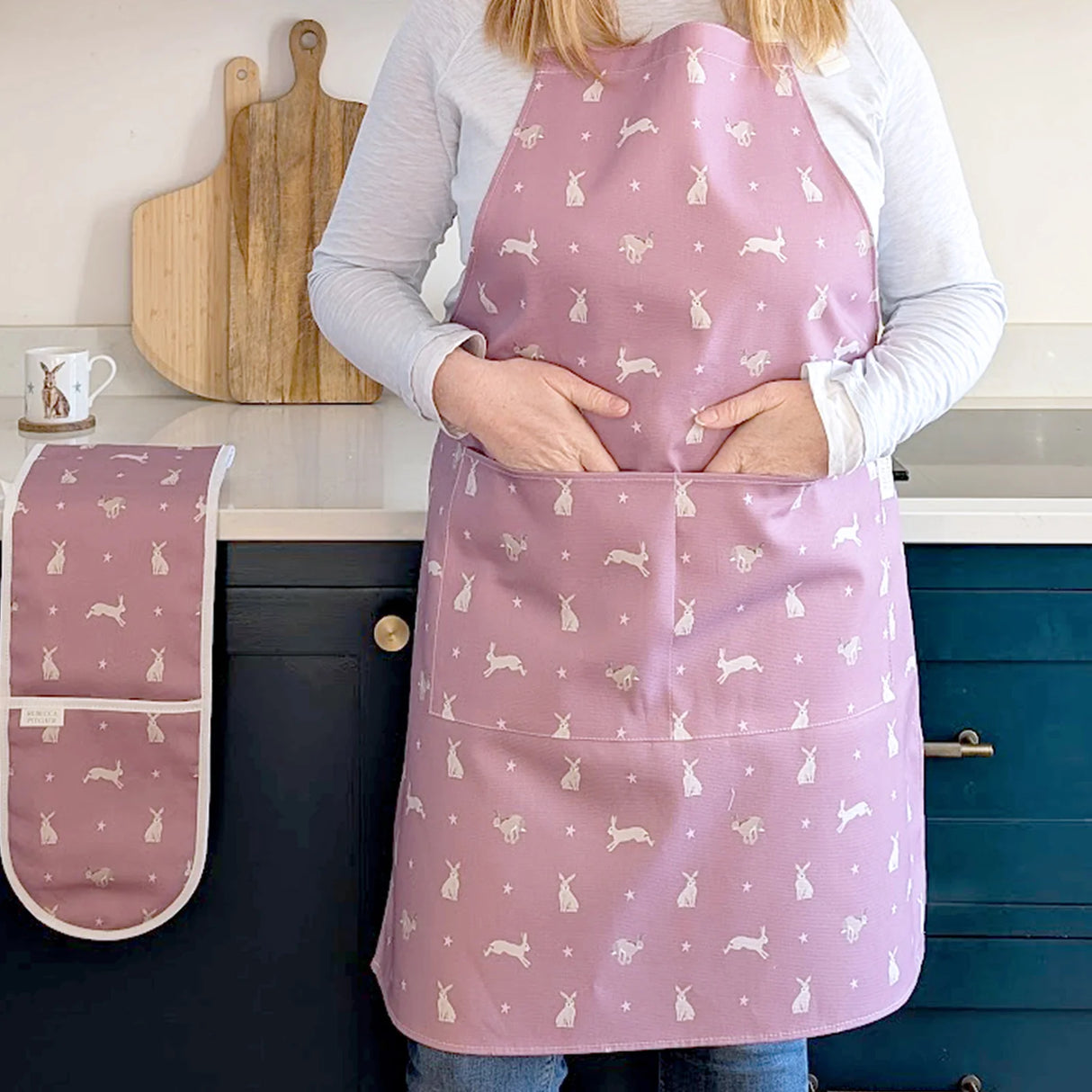 Rebecca Pitcher Hare Adult Apron
