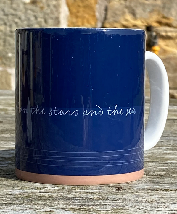 I Love You Stars and Sea Mug
