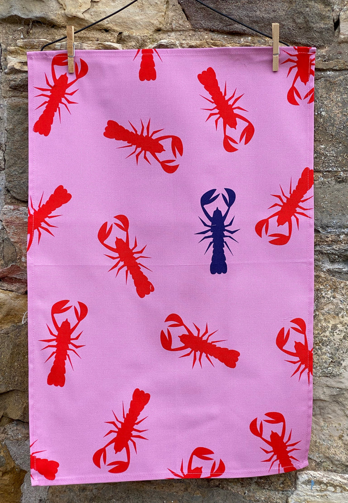 Lobster Tea Towel