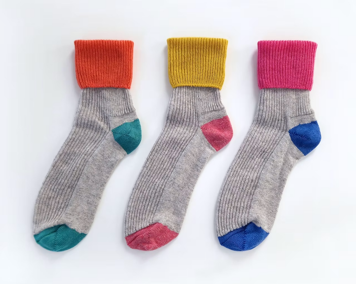 Candy Coated Accessories Lambswool Lounge Socks