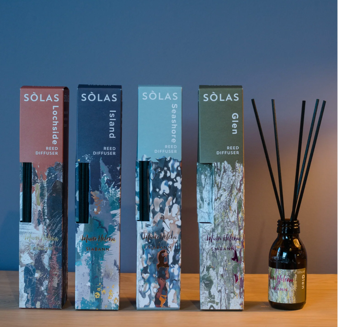 Siabann Seashore Reed Diffuser