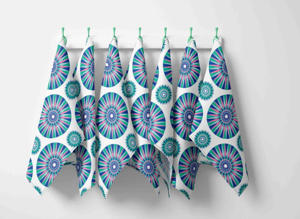 Galactic Cotton Tea Towel