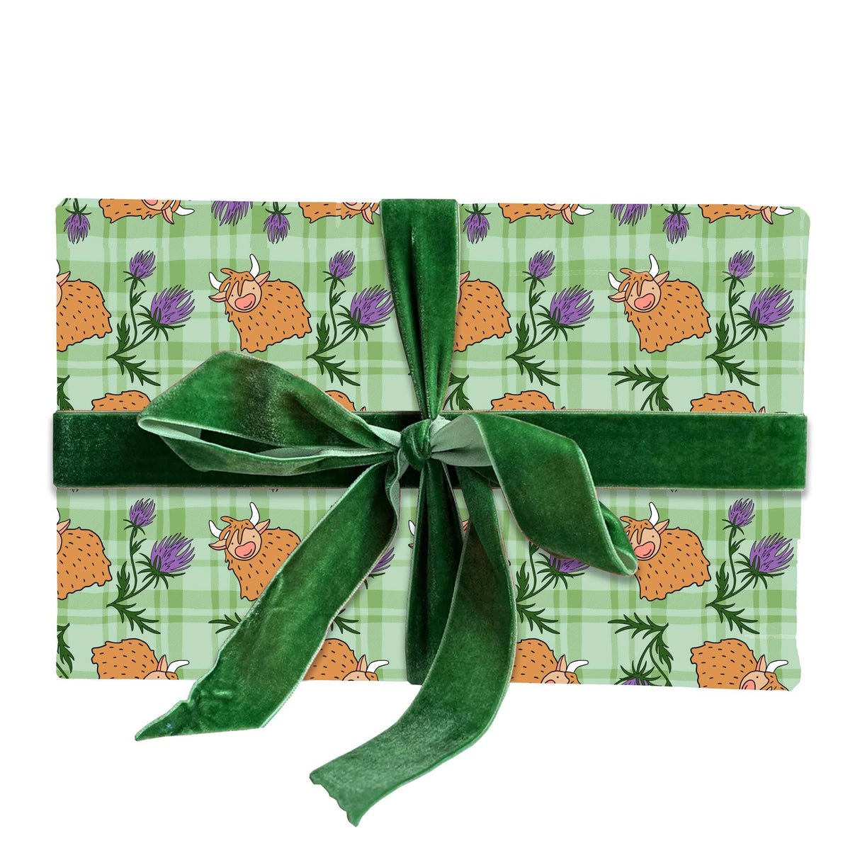 Highland Cow Wrapping Paper