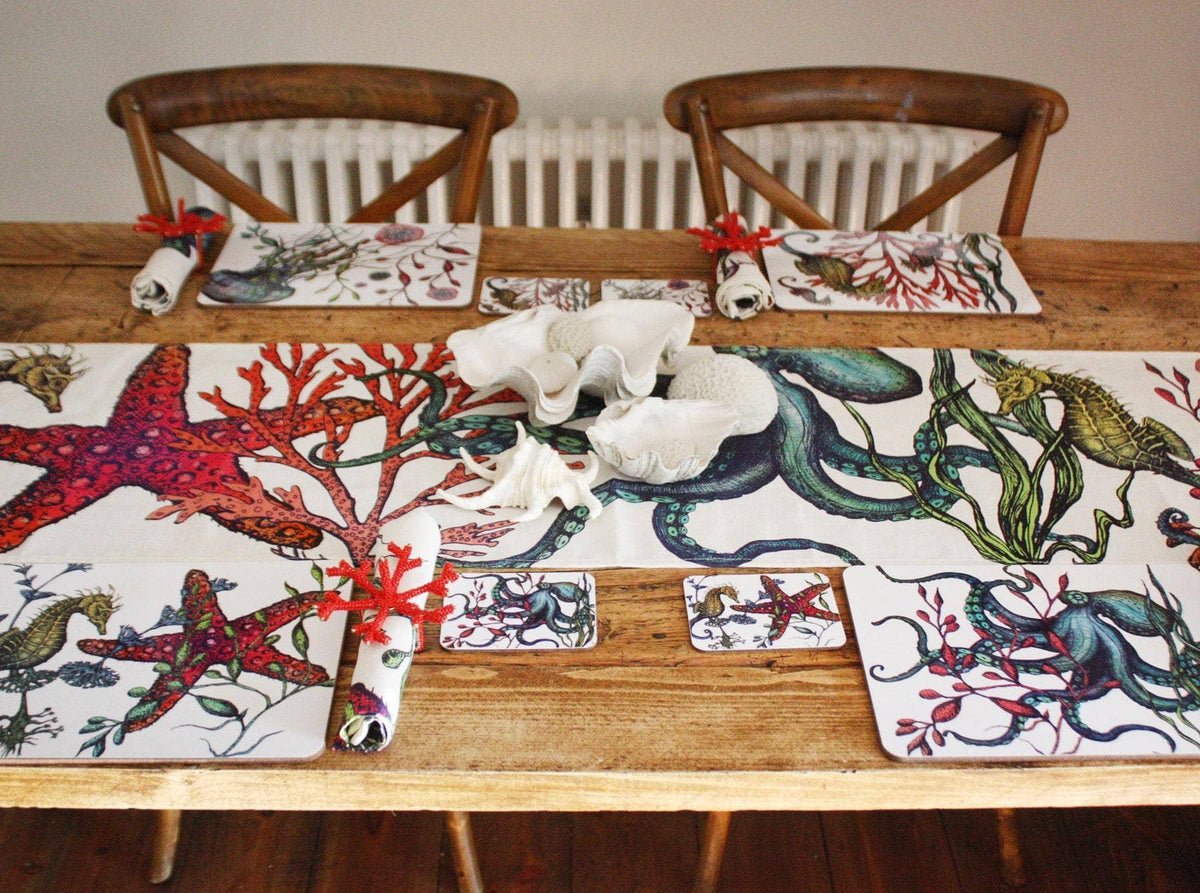 Reef Sea Creature Coasters