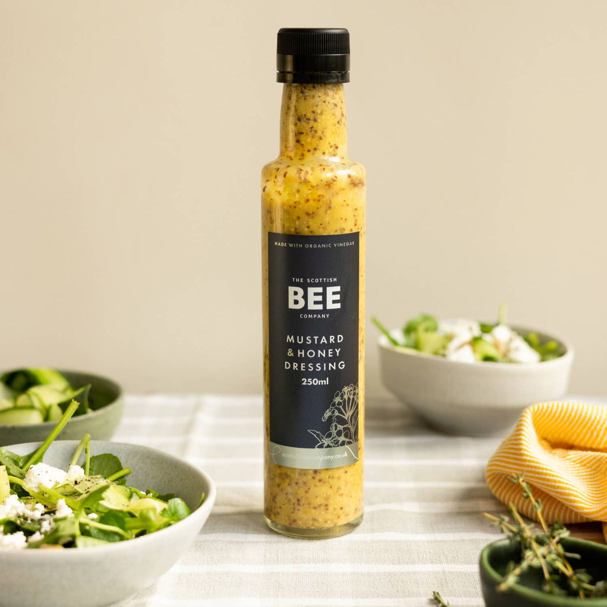Scottish Bee Company Mustard and Honey Dressing