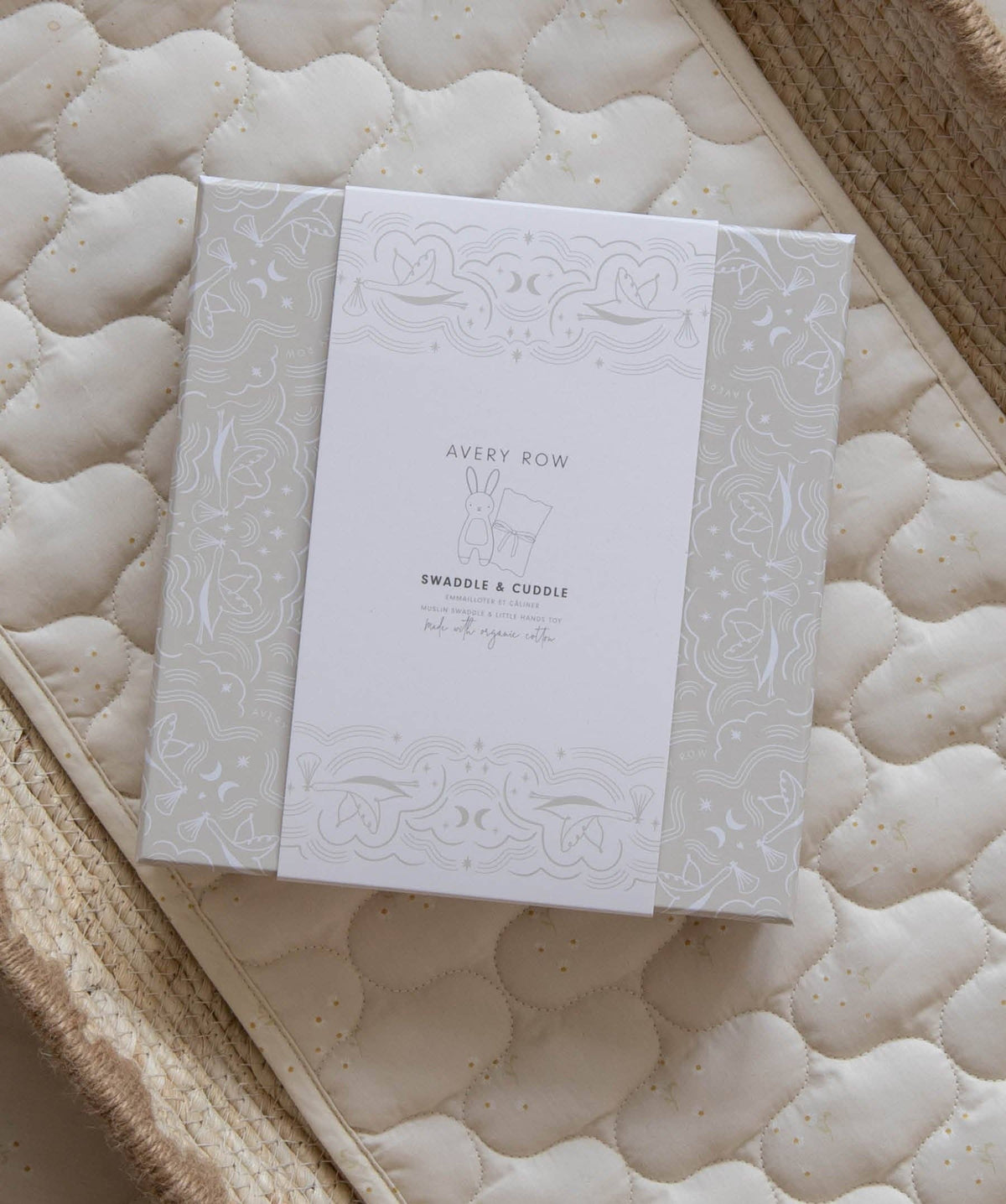 Avery Row Chamomile Swaddle & Cuddle Gift Set – Avery Row baby gift at Mooch Arran