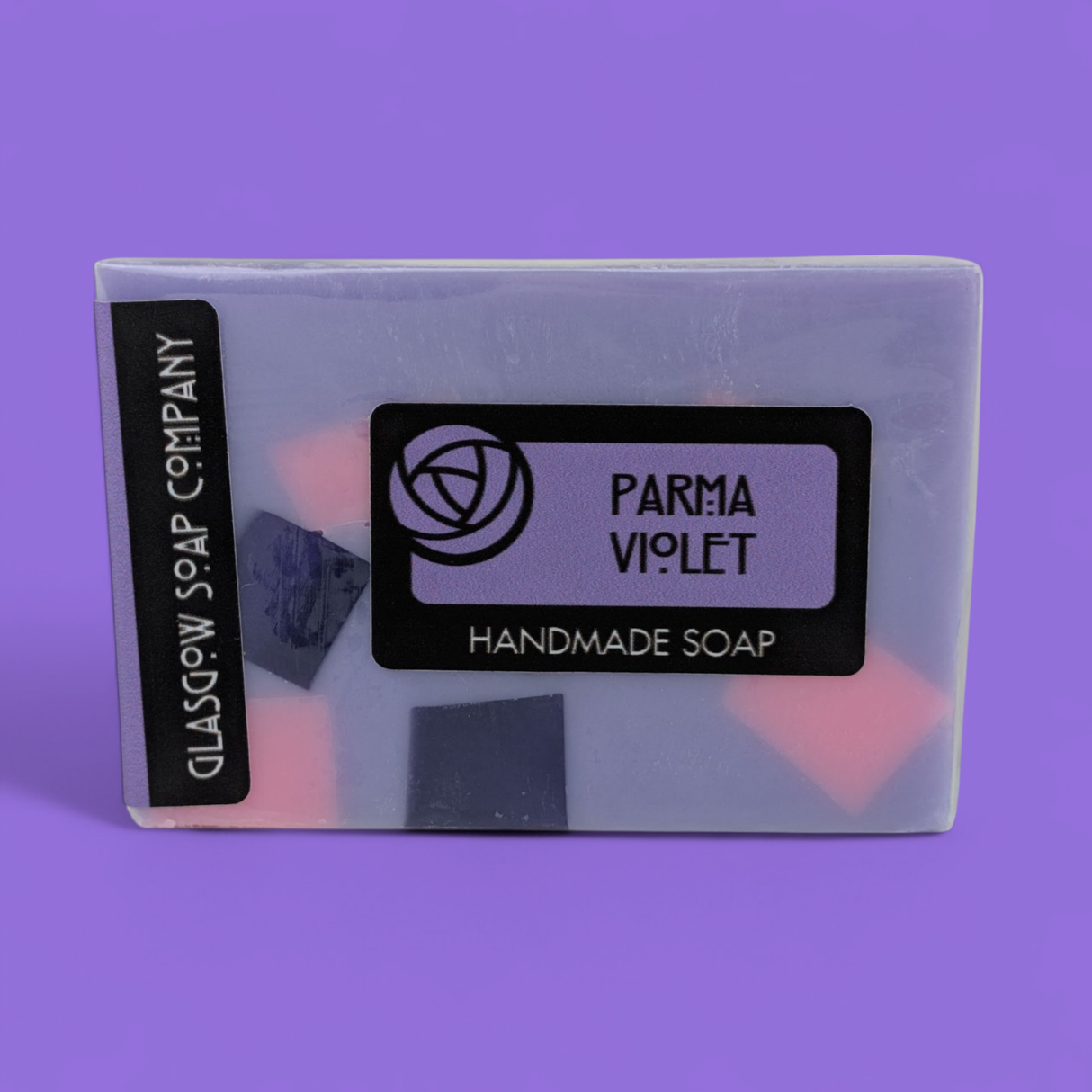 Parma Violet Handmade Soap Slice