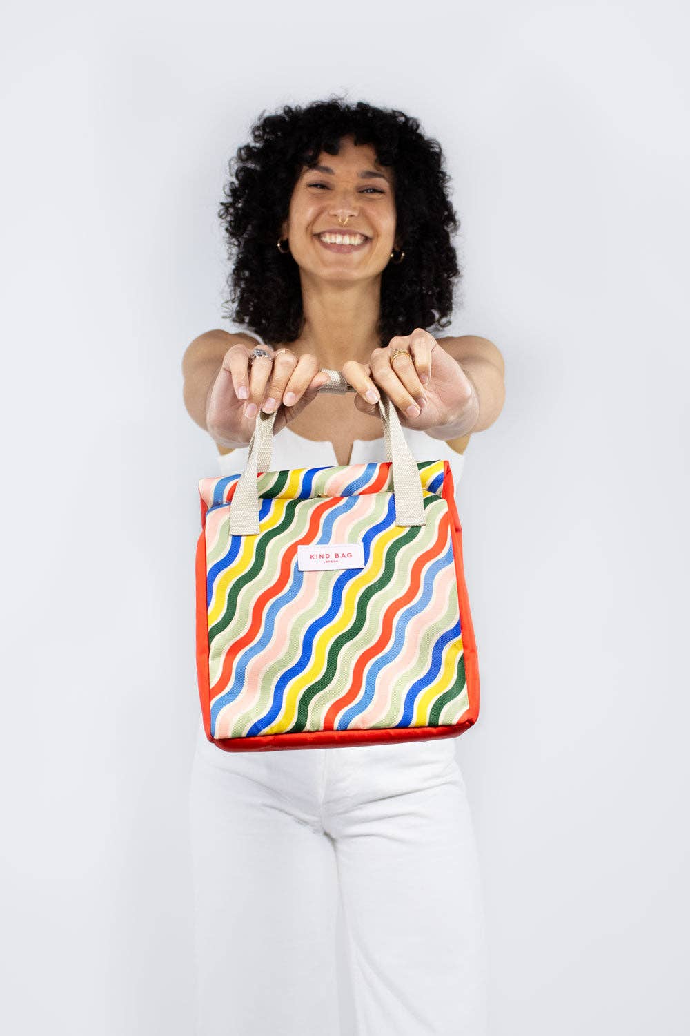 Lunch Bag | Rainbow Waves