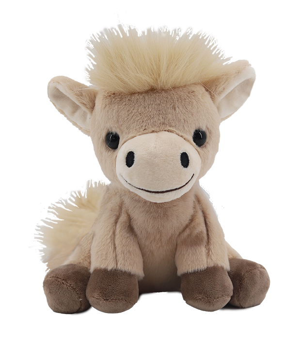 Pony Beige Soft Plush Toy -18cm