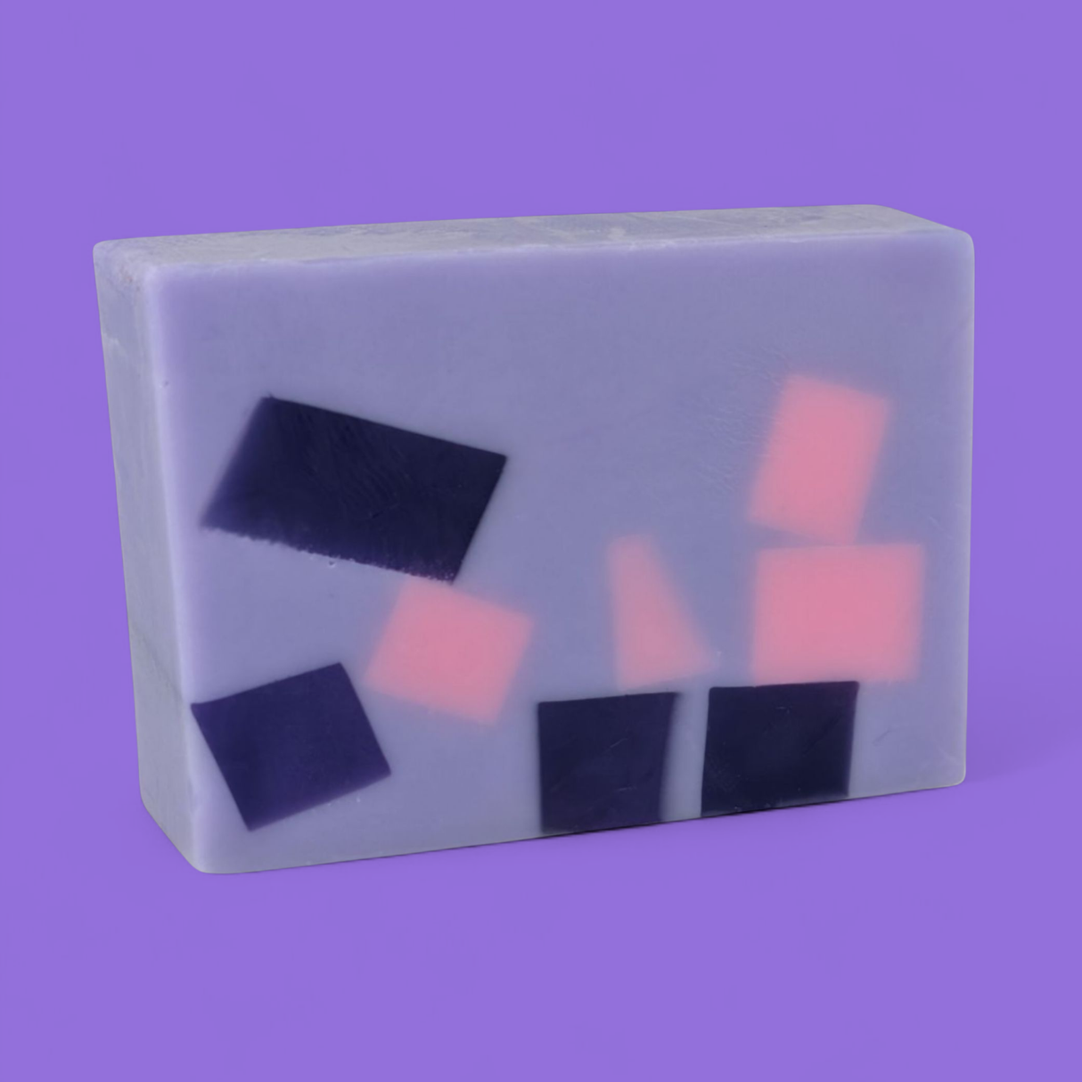 Parma Violet Handmade Soap Slice