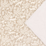 Skandi Woodland Sherpa Fleece Throw Sable: Sable / 140 x 180cm