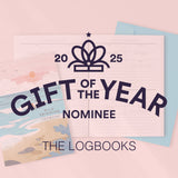 Reading logbook forest walk - book journal literary notebook