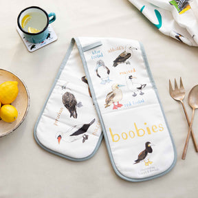 Sarah Edmonds Boobies Bird Oven Glove – illustrated design