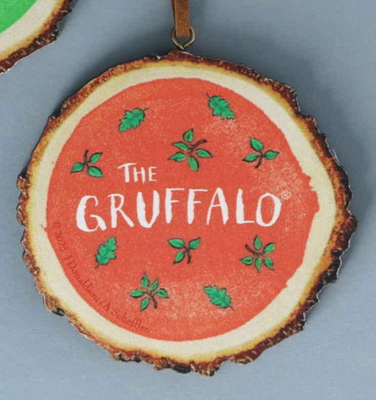 Gruffalo Wood Log Decoration