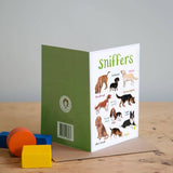 Sarah Edmonds Sniffers Dog Greeting Card – illustrated design