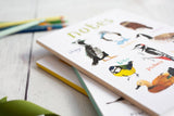 Sarah Edmonds Cheeky Birds Recycled Notebook - A5 – illustrated design