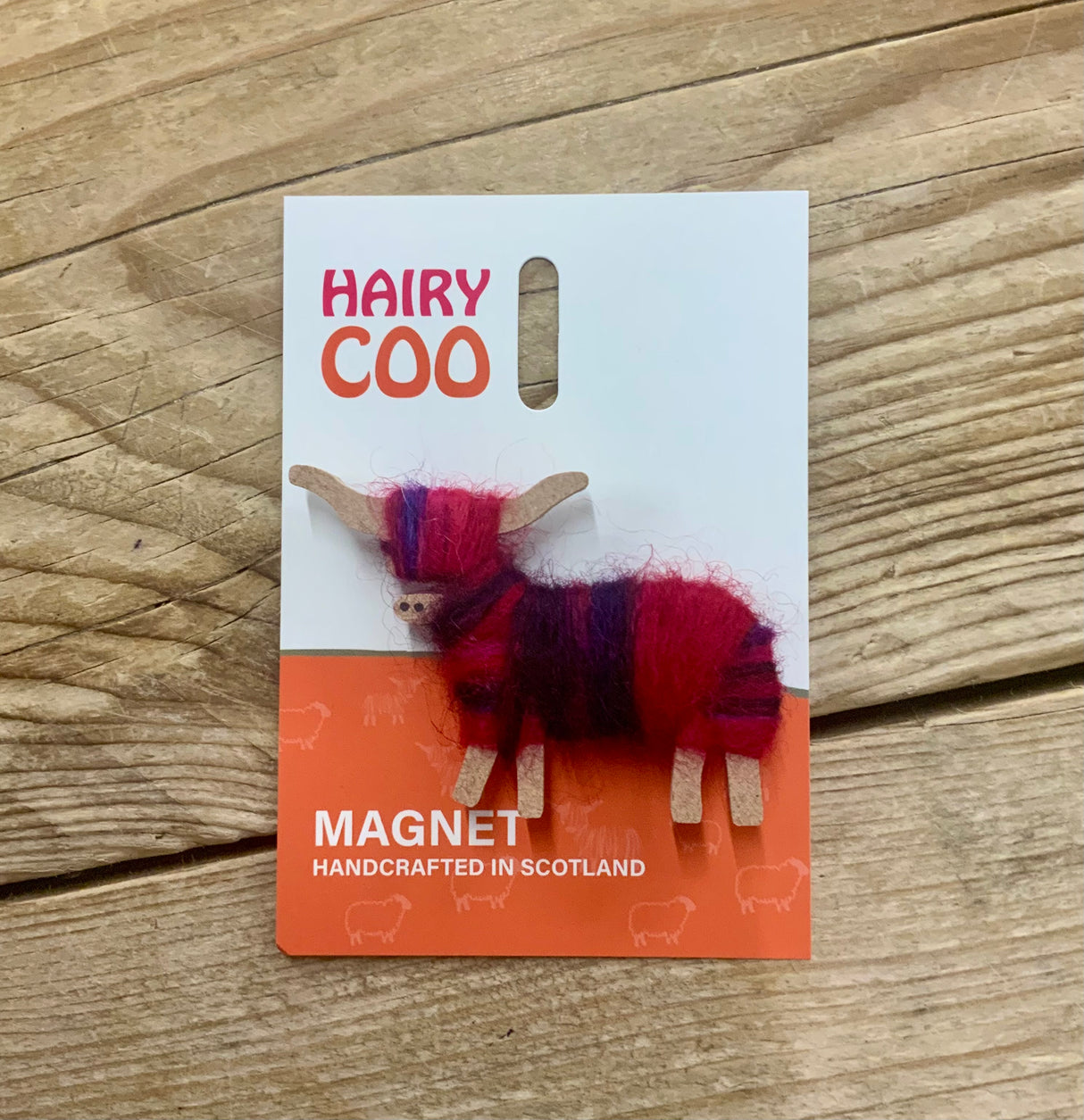 Hairy Coo Fridge Magnet