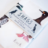 Sarah Edmonds Shags Bird Cotton Tea Towel – illustrated design