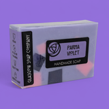 Parma Violet Handmade Soap Slice