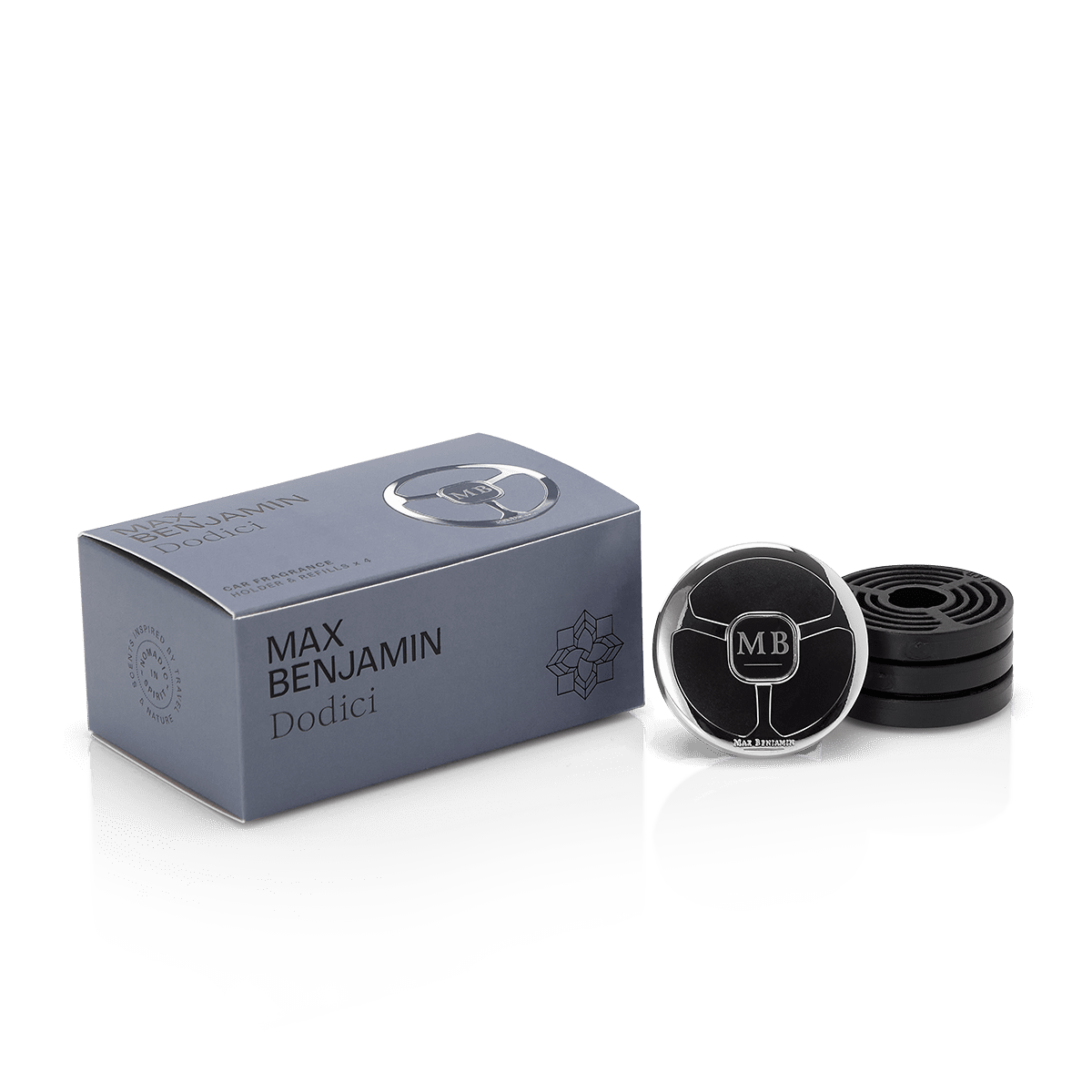 Max Benjamin – Car Fragrance Holder & Refill Gift Set
