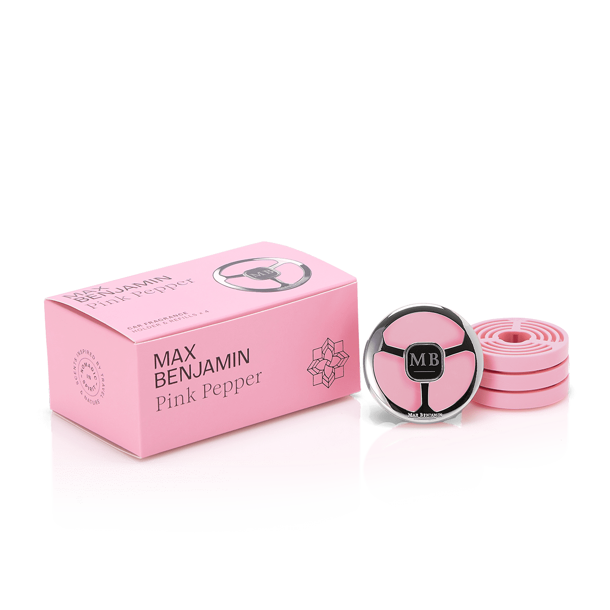 Max Benjamin – Car Fragrance Holder & Refill Gift Set