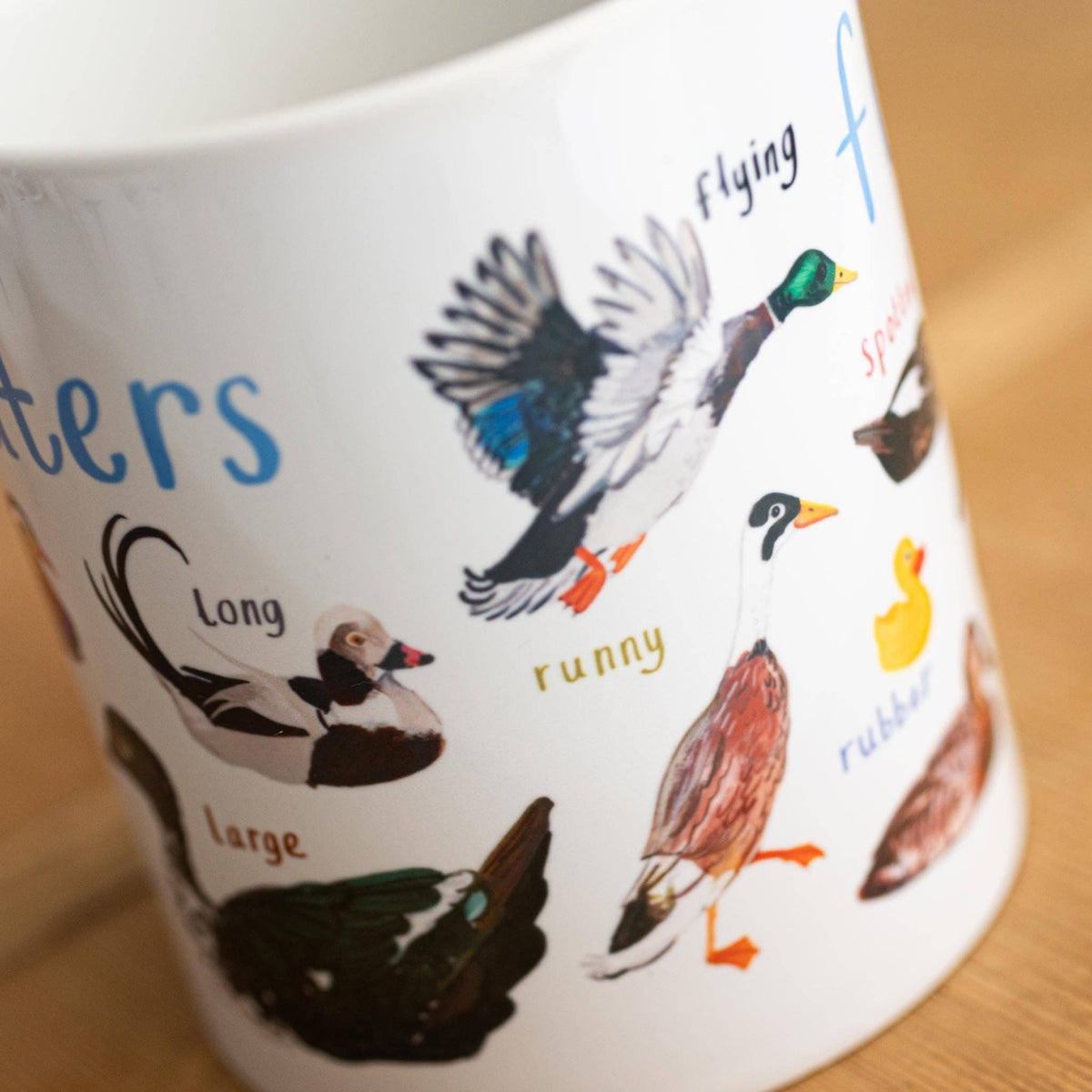 Sarah Edmonds Floaters Bird Mug – illustrated design