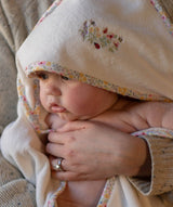 Avery Row Wildflower Garden Hooded Baby Towel – Avery Row baby gift at Mooch Arran
