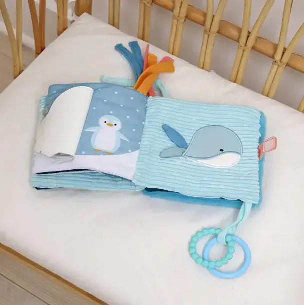 Ocean 2-in-1 Soft Baby Activity Book by Little Big Friends – product image 2