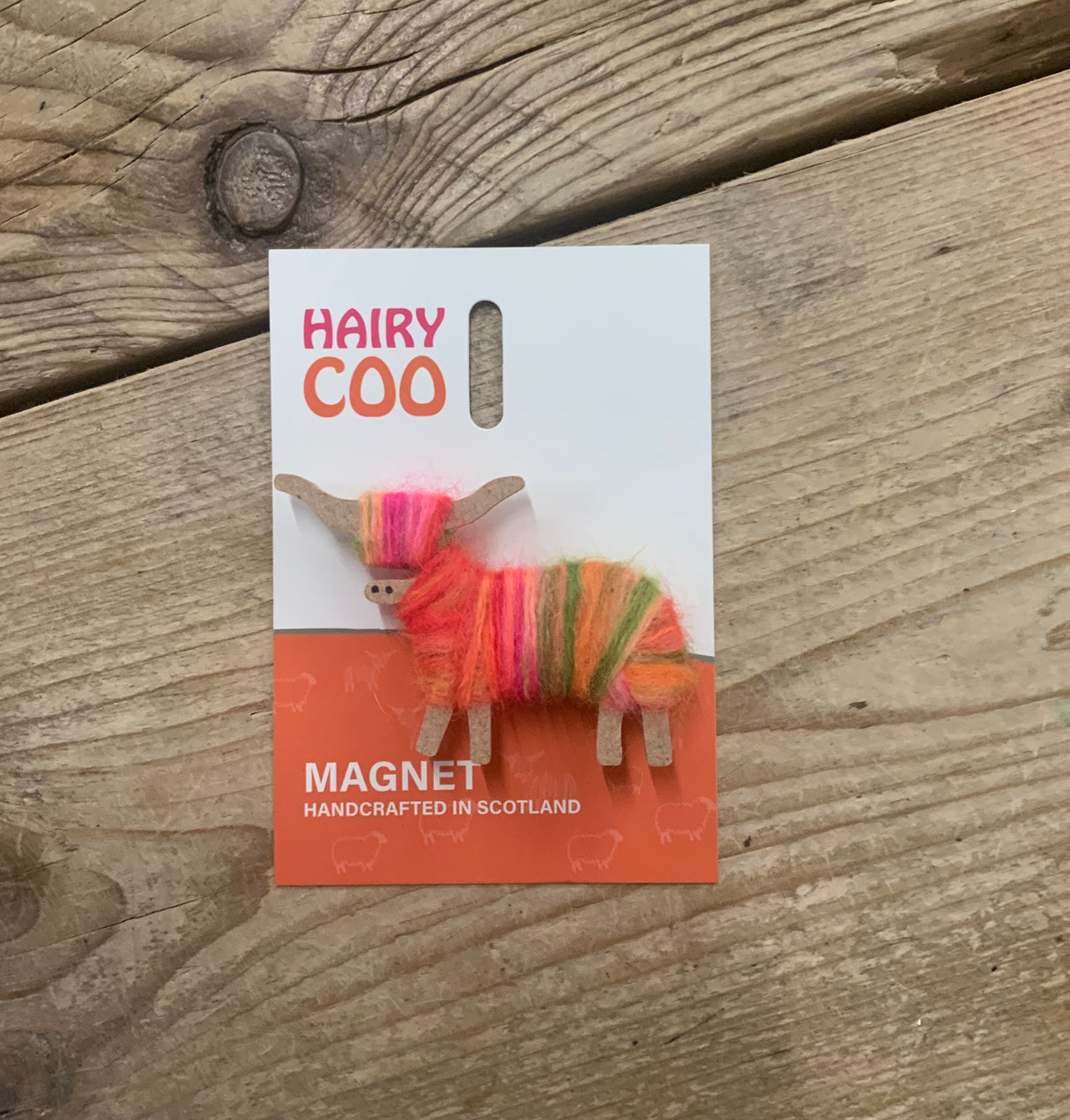 Hairy Coo Fridge Magnet