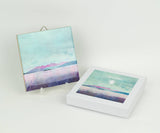 Arran over Sound of Bute Gift Boxed ceramic art print