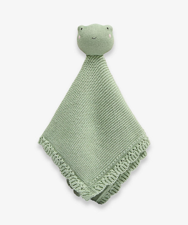 Avery Row Friendly Frog Cuddle Cloth