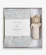 Avery Row Nature Trail Rattle & Care Gift Set – Avery Row baby gift at Mooch Arran