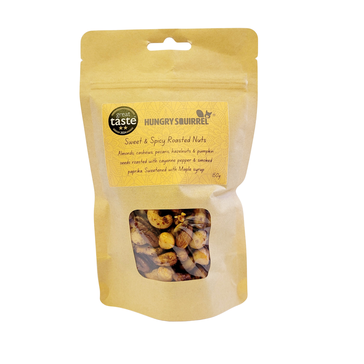 Sweet & Spicy Roasted Nuts: 70g